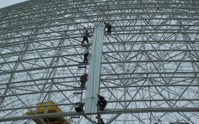 鄂尔多斯网架装配好以后应当留神哪八项验收事件